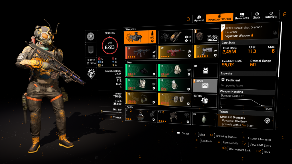 Striker DPS Build