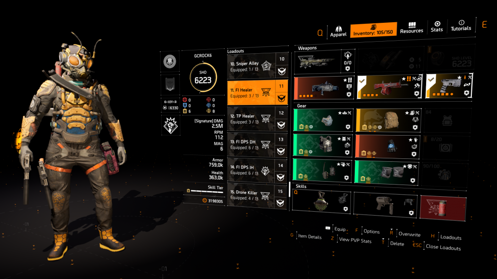 Future Initiative Healer Build